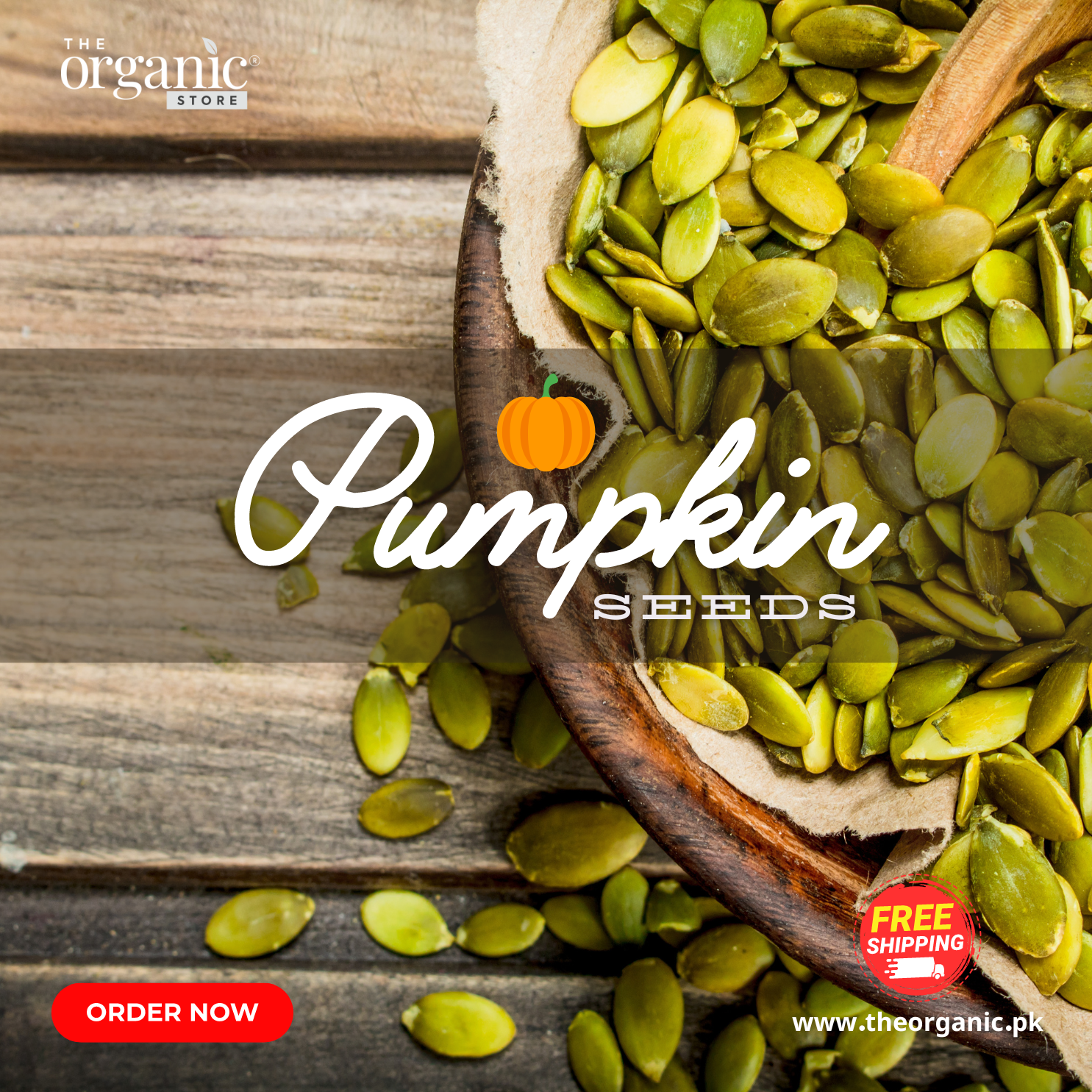 Pumpkin Seeds in Pakistan - The Organic Store - theorganic.pk